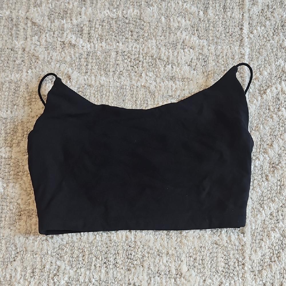 BuffBunny Black Crop Top